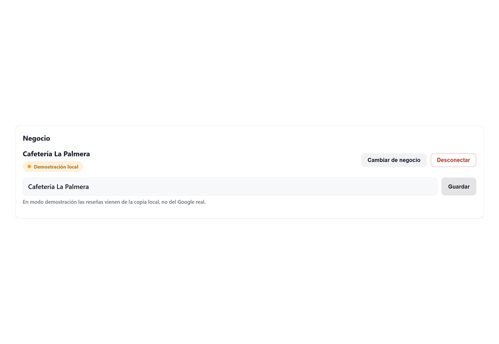 Ajustes de Dooina con el negocio conectado